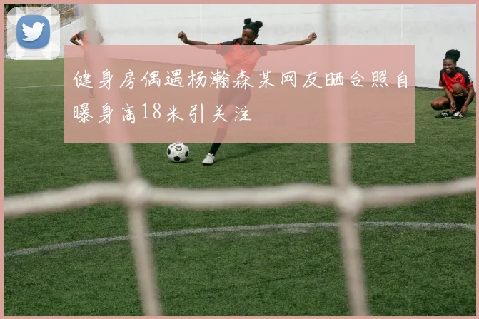 健身房偶遇杨瀚森某网友晒合照自曝身高18米引关注